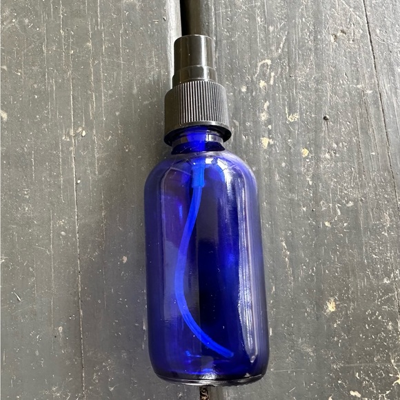 Other - Blue glass spray bottle! Like new!